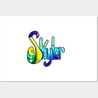 Top 10 best personalized gifts for girls Name Skylar Posters and Art